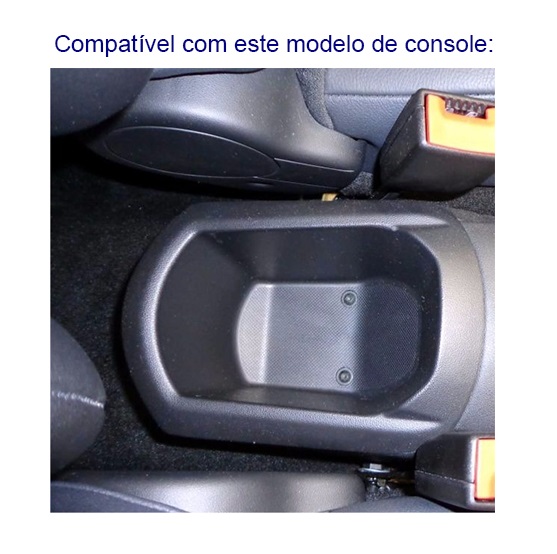 Apoio de Braço Descanso Encosto Suporte Console Central Acessórios Citroen C3 2011 2012 2013 2014 2015 2016 2017 2018 2019 Artefactum Porta Objetos Porta Canetas Articulado Courvin